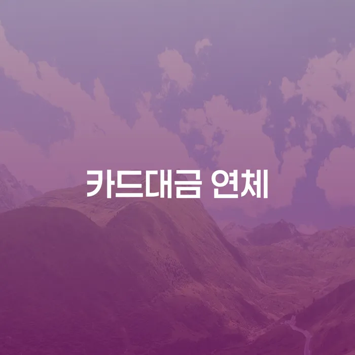 연체중대출 빚독촉 조심스럽게
