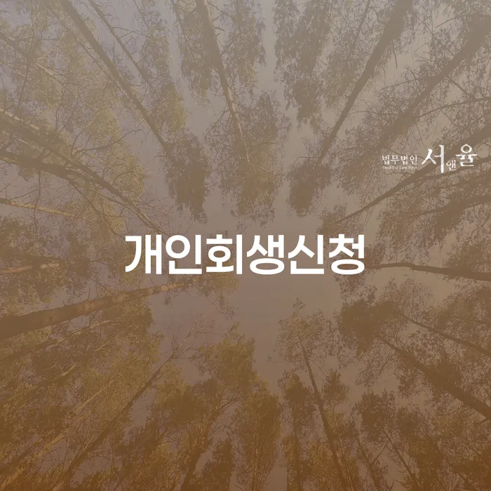 면목7동 개인회생신청과 절차, 그리고 성공 사례
