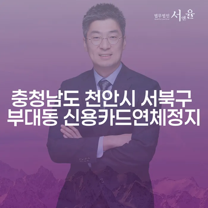 충청남도 천안시 서북구 부대동에서 신용카드 연체 정지와 추심 문제 해결 방법은?